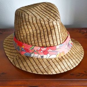 Sakroots Fedora Cotton Straw Hat